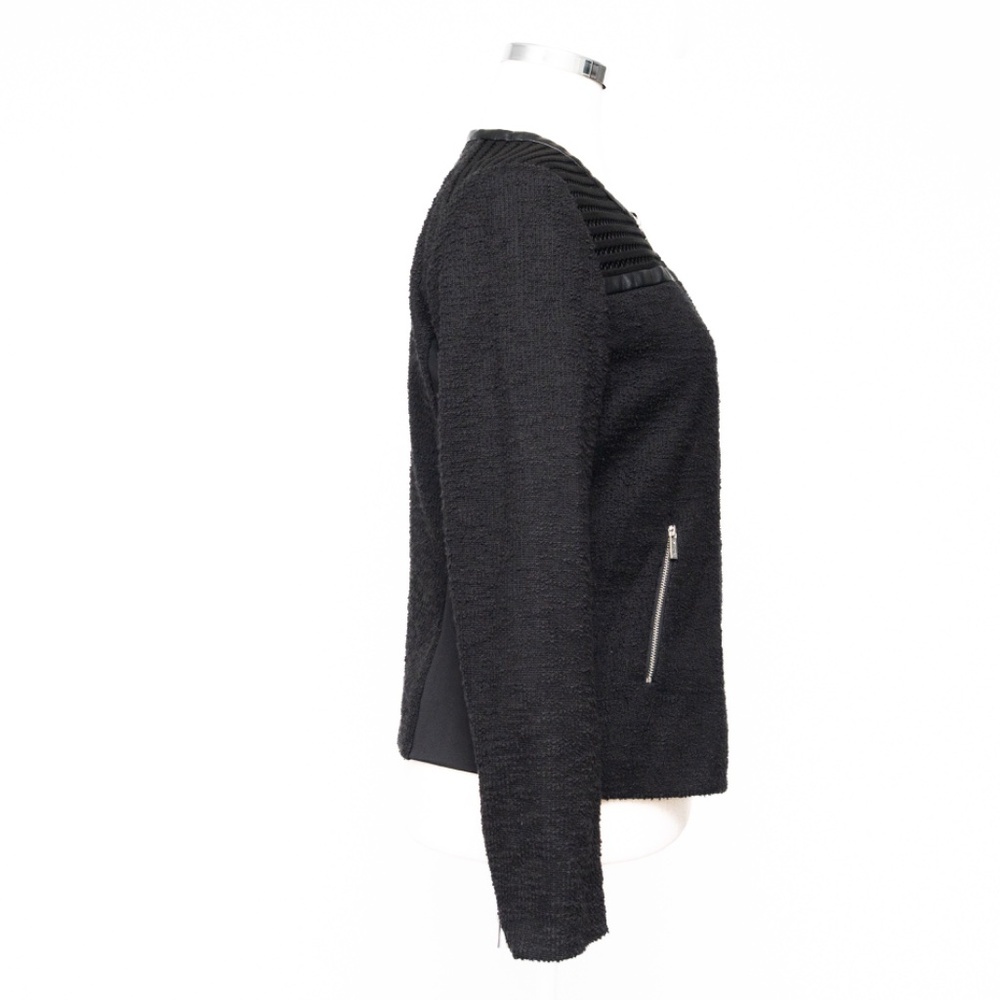 Calvin Klein - Textured Moto-Style Zip‎ Jacket - Picture 5 of 9